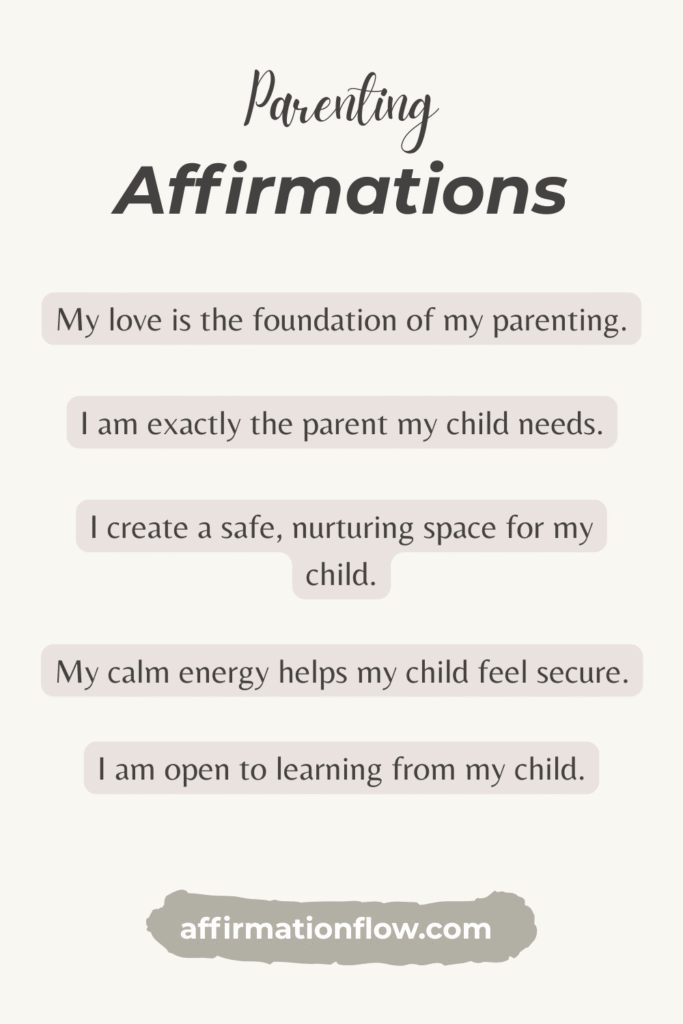 Affirmations for Parents