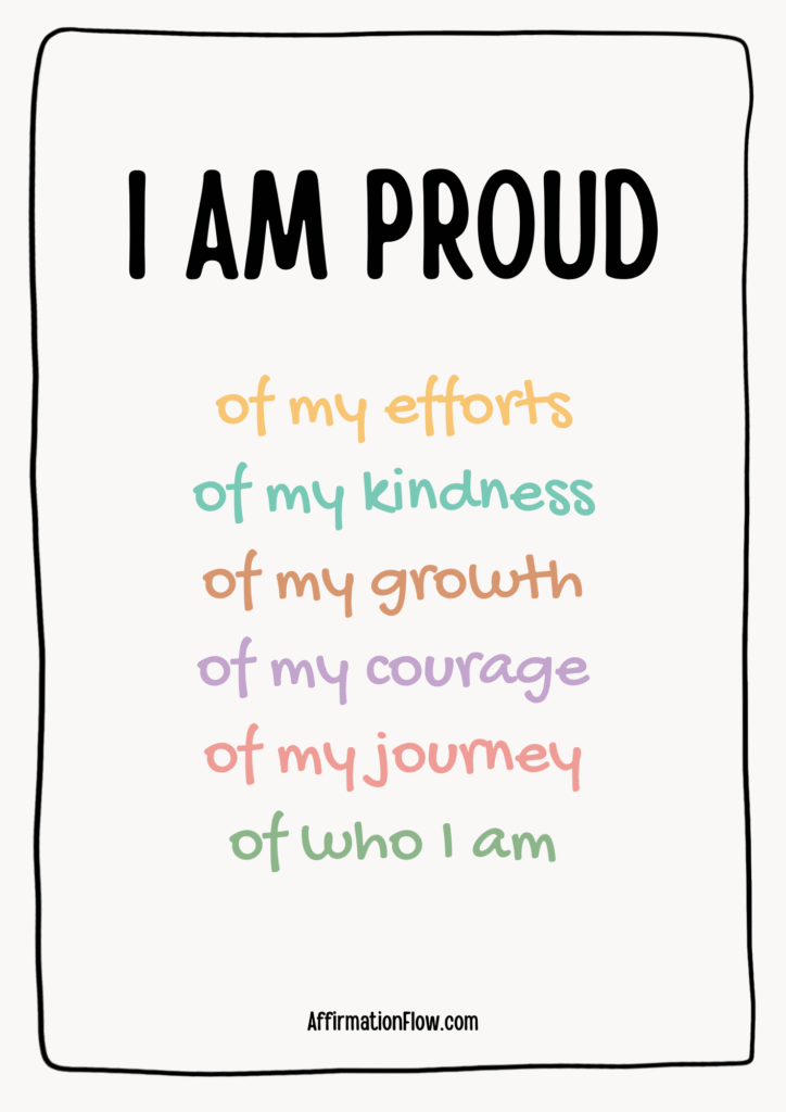 Free Printable Kids Affirmation Posters Affirmationflow 12