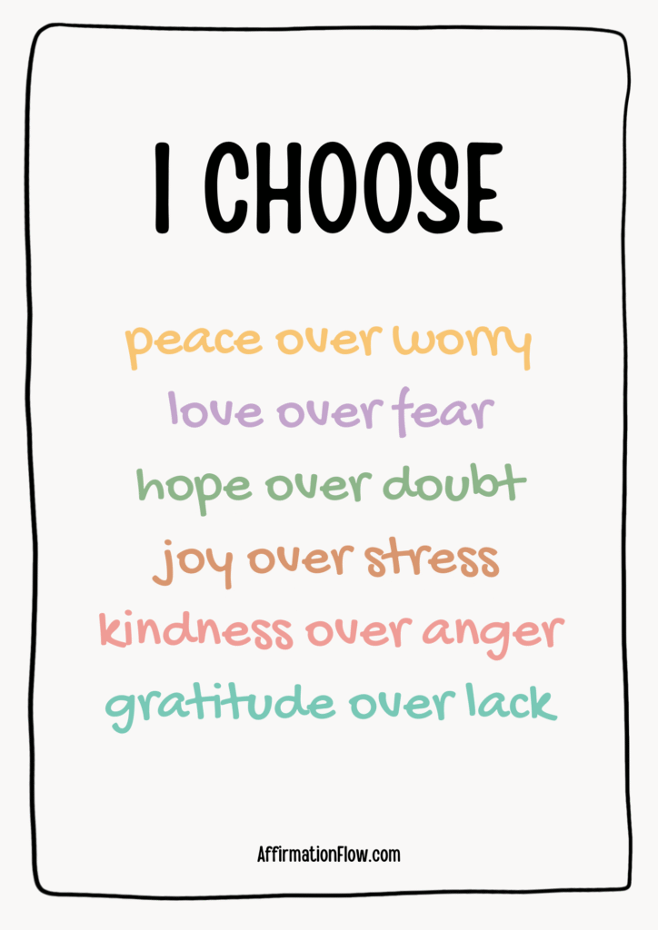Free Printable Kids Affirmation Posters Affirmationflow 13