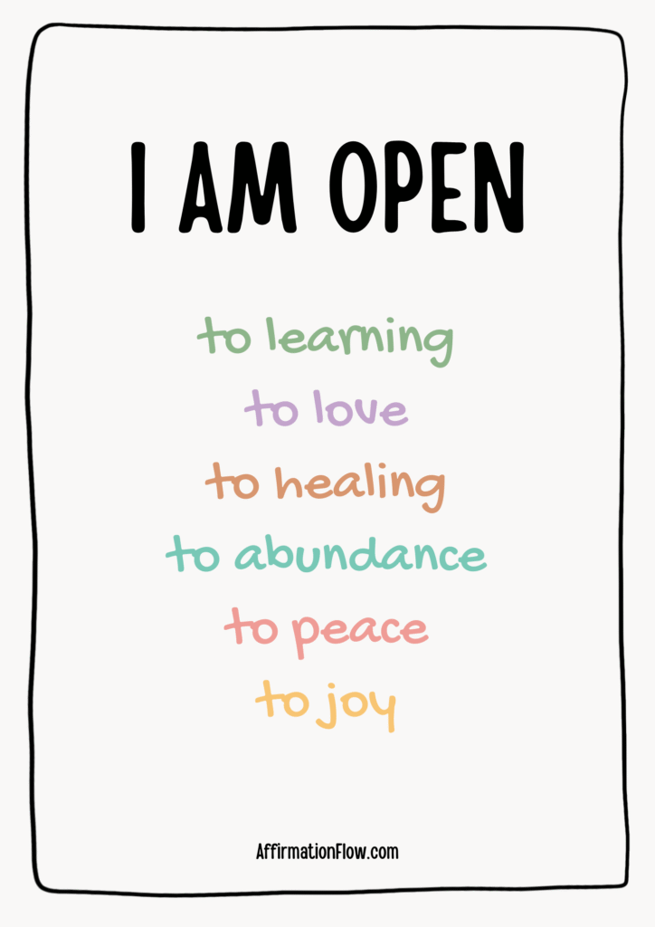 Free Printable Kids Affirmation Posters Affirmationflow 22