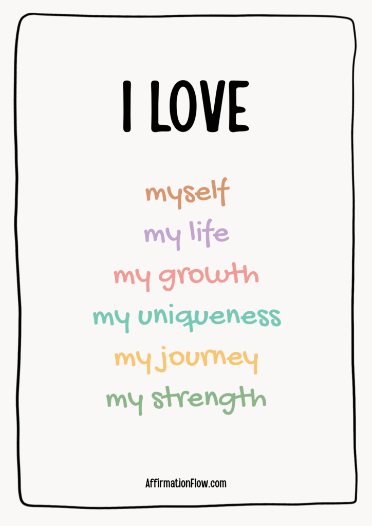 Free Printable Kids Affirmation Posters Affirmationflow 23
