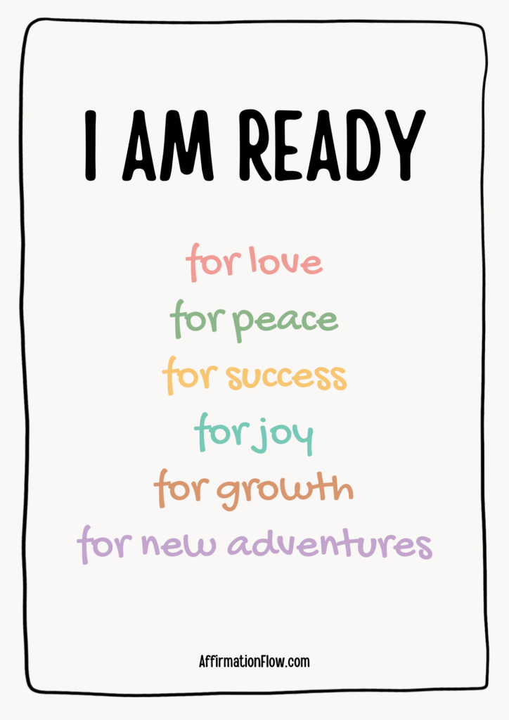 Free Printable Kids Affirmation Posters Affirmationflow 24