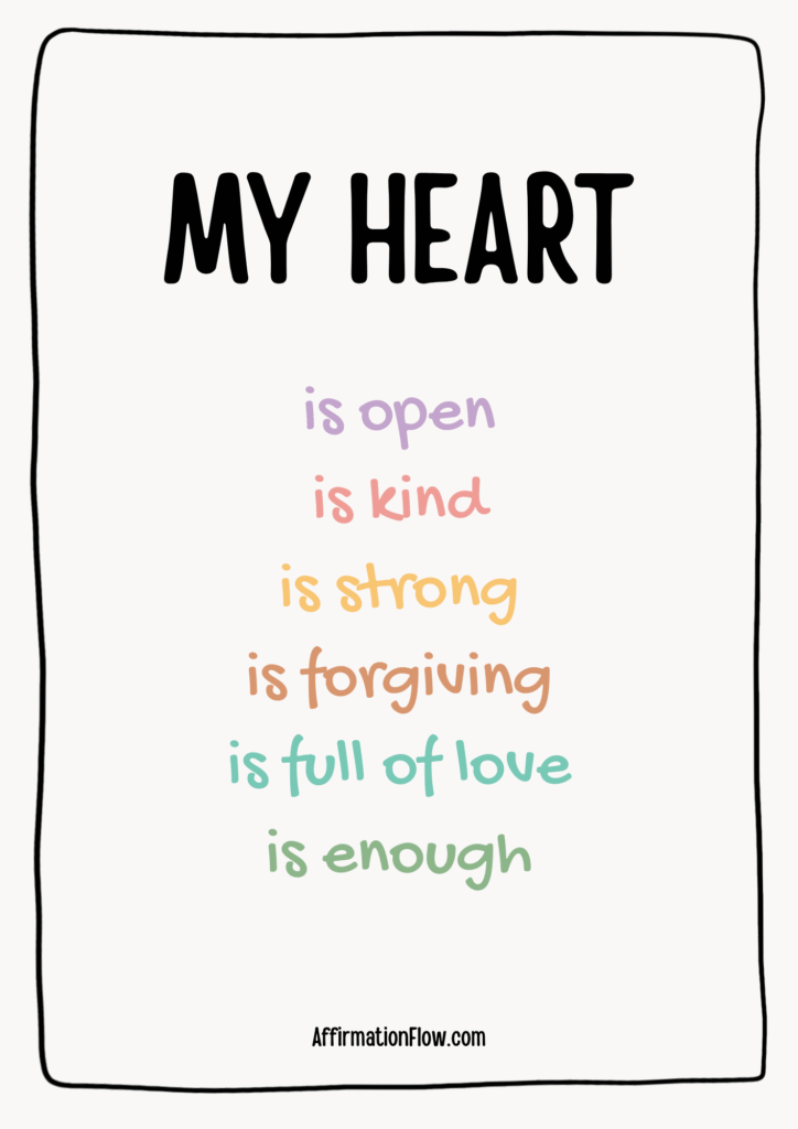 Free Printable Kids Affirmation Posters Affirmationflow 7