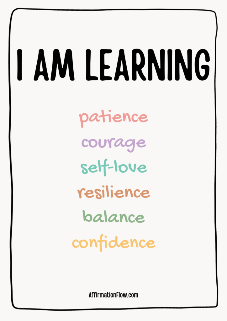 Free Printable Kids Affirmation Posters Affirmationflow 9