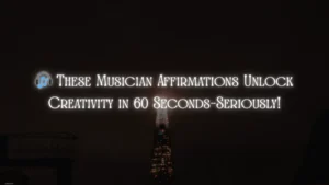 Musician Affirmations Unlock Confidence Creativity Stage Presence Daily Affirmations for Musicians