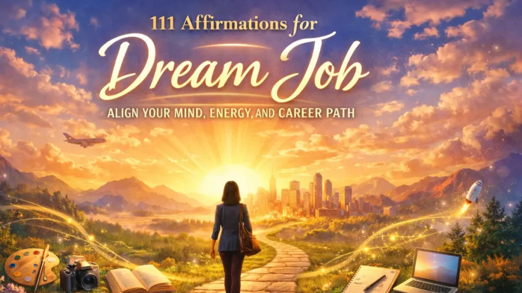 111 Affirmations for Dream Job Align Your Mind, Energy, and Career Path
