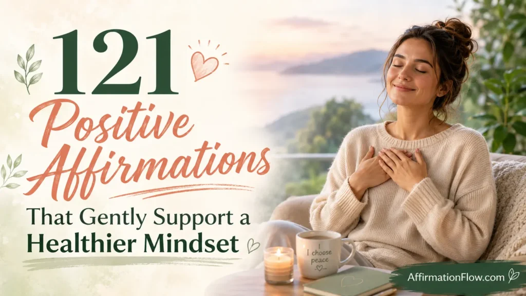 121 Positive Affirmations That Gently Support a Healthier Mindset