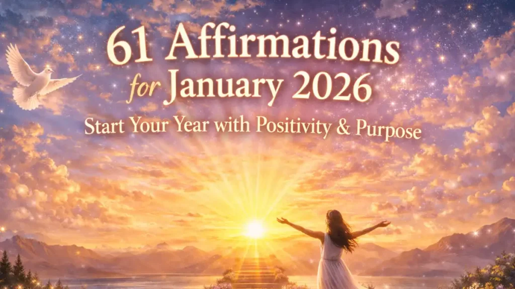 61 Affirmations for January 2026 Start Your Year with Positivity and Purpose