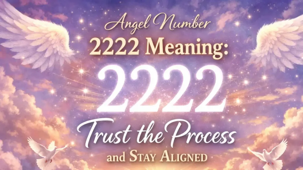 Angel Number 2222 Meaning Trust the Process and Stay Aligned