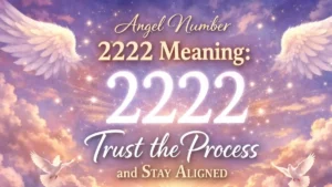 Angel Number 2222 Meaning Trust the Process and Stay Aligned