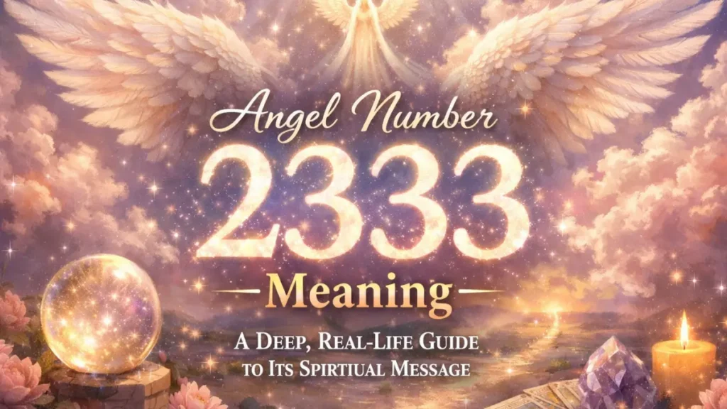 Angel Number 2333 Meaning A Deep Real Life Guide to Its Spiritual Message