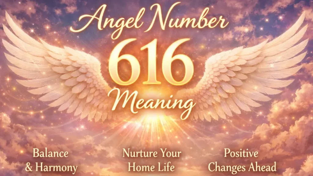 Angel Number 616 Meaning A Grounded Message About Balance Healing and Trust