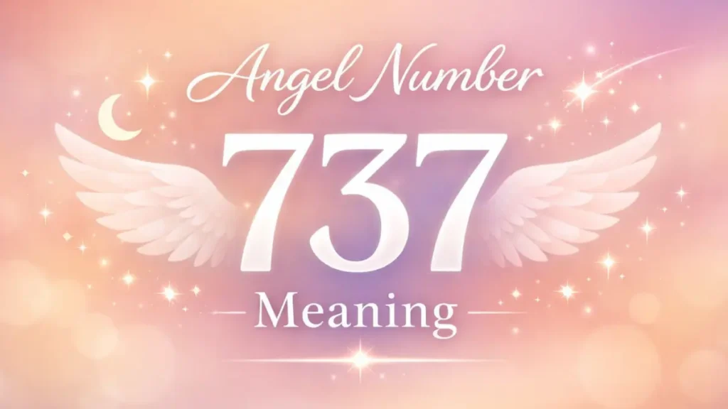 Angel Number 737 Meaning and Why It Keeps Appearing1