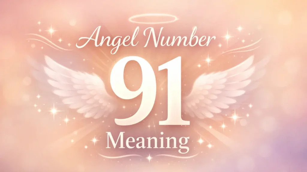 Angel Number 91 Meaning and the Power of Conscious Endings