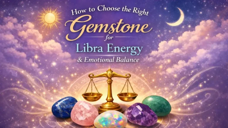 How to Choose the Right Gemstone for Libra Energy and Emotional Balance