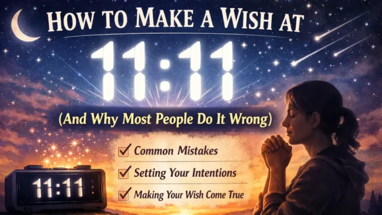 How to Make a Wish at 1111 (And Why Most People Do It Wrong)