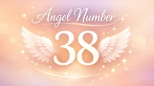 Angel Number 38 Meaning and Why You Keep Seeing It