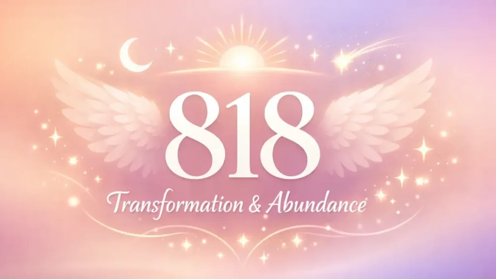 Angel Number 818 Meaning for Transformation and Abundance