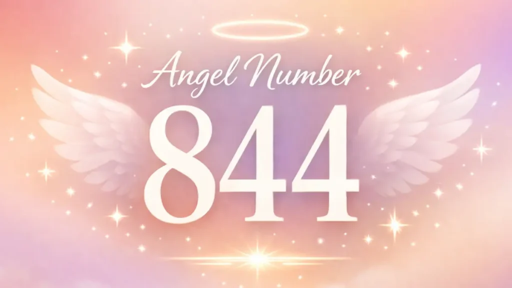 Angel Number 844 Meaning and Why It Appears in Your Life