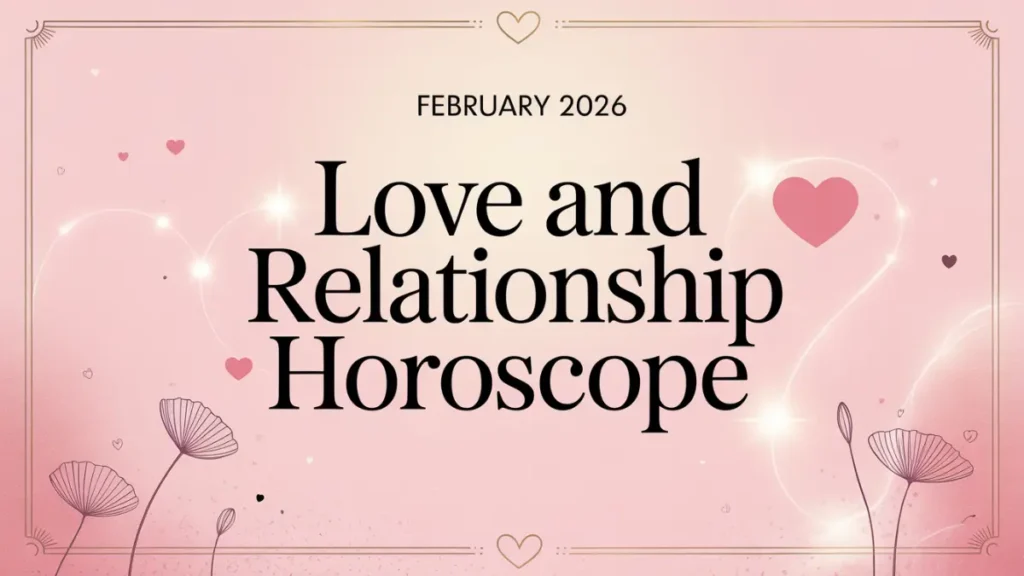Love Horoscope for February 2026 Love and Relationship Horoscope