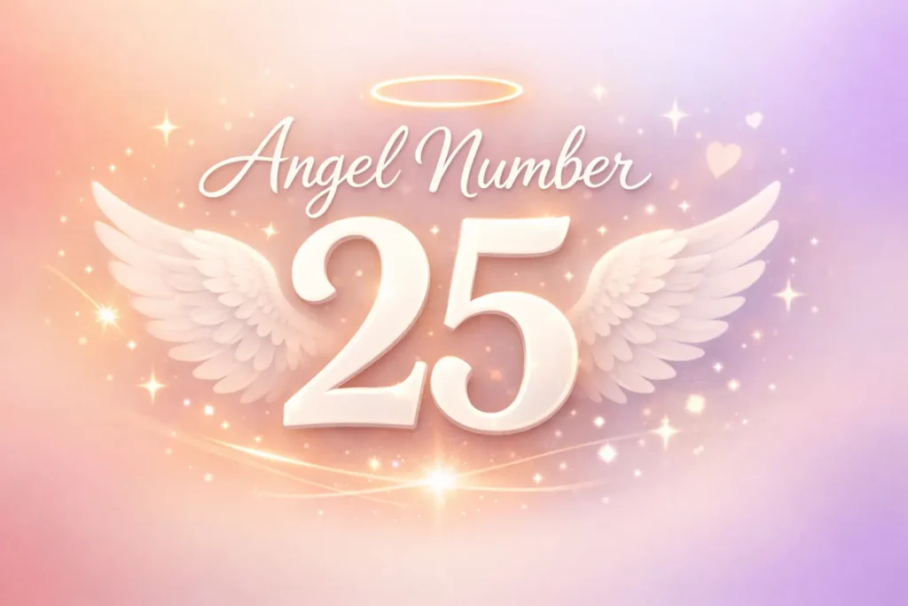 Angel number 25 meaning and spiritual symbolism