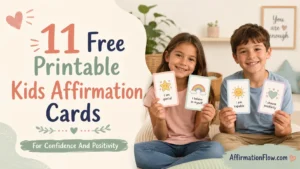 11 Free Printable Kids Affirmation Cards For Confidence And Positivity