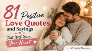 81 Positive Love Quotes and Sayings That Will Warm Your Heart