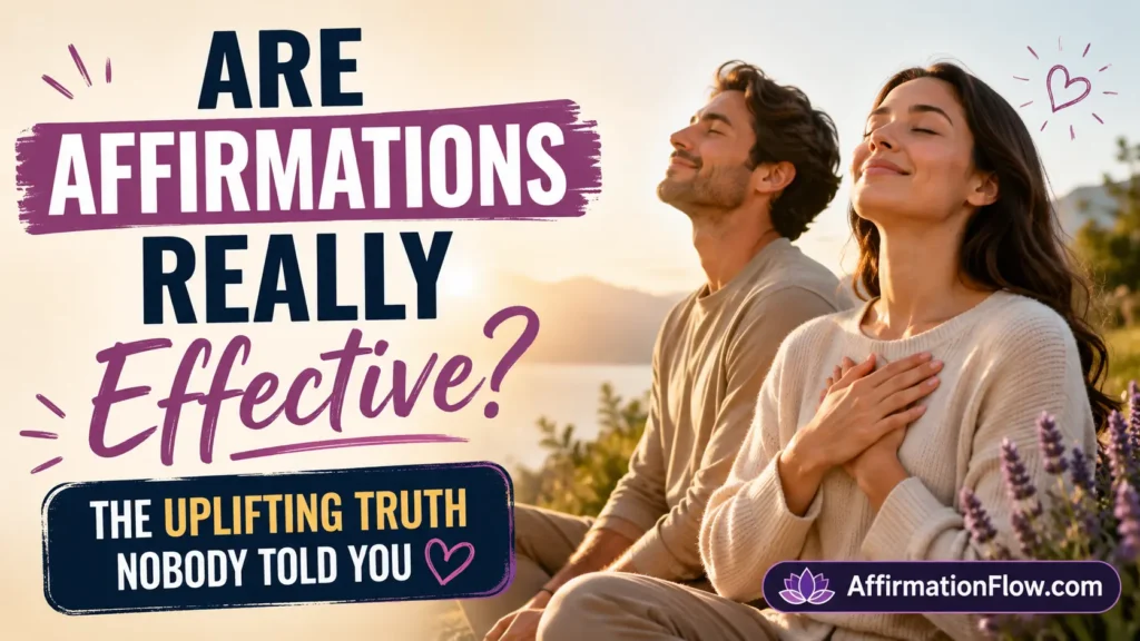 Are Affirmations Really Effective? The Uplifting Truth Nobody Told You