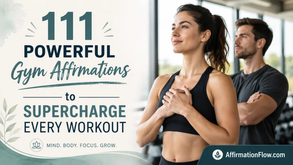 111 Powerful Gym Affirmations to Supercharge Every Workout