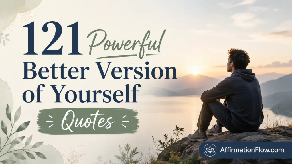 121 Powerful Better Version of Yourself Quotes