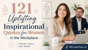 121 Uplifting Inspirational Quotes for Women in the Workplace