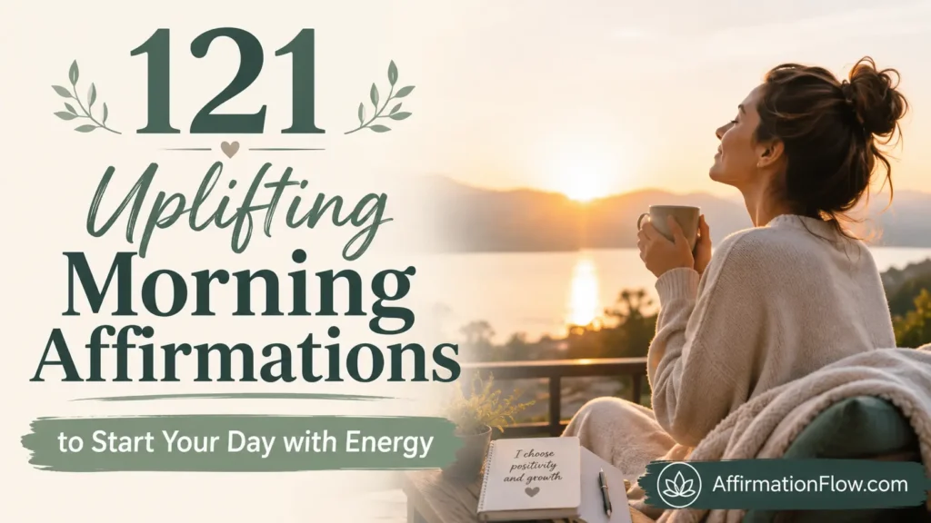 121 Uplifting Morning Affirmations to Start Your Day with Energy