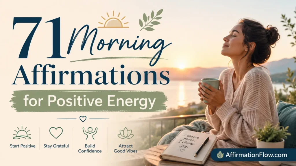 71 Morning Affirmations for Positive Energy