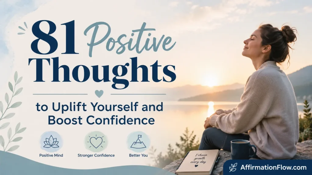 81 Positive Thoughts to Uplift Yourself and Boost Confidence