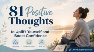81 Positive Thoughts to Uplift Yourself and Boost Confidence