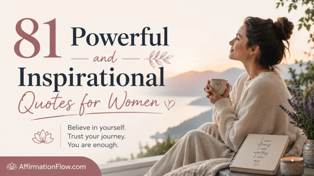 81 Powerful and Inspirational Quotes for Women