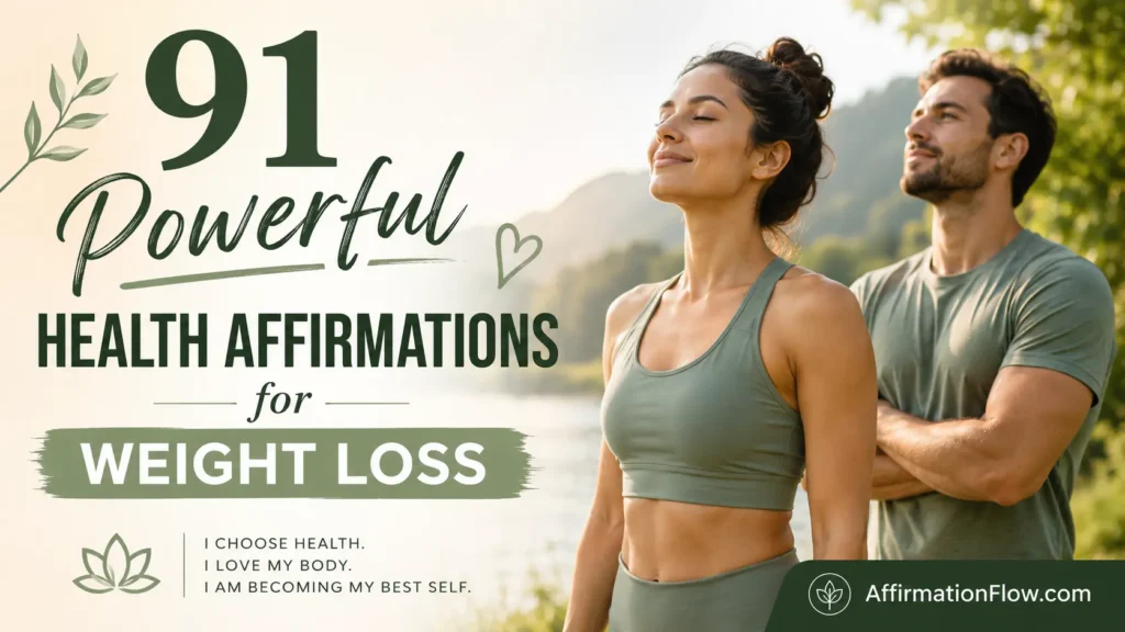 91 Powerful Health Affirmations for Weight Loss