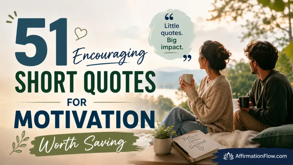 51 Encouraging Short Quotes for Motivation Worth Saving