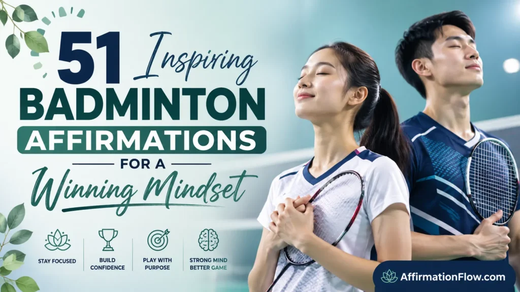 51 Inspiring Badminton Affirmations for a Winning Mindset