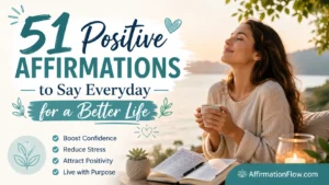 51 Positive Affirmations to Say Everyday for a Better Life