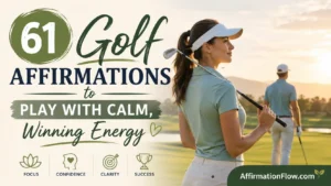 61 Golf Affirmations to Play With Calm, Winning Energy