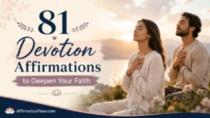 81 Devotion Affirmations to Deepen Your Faith