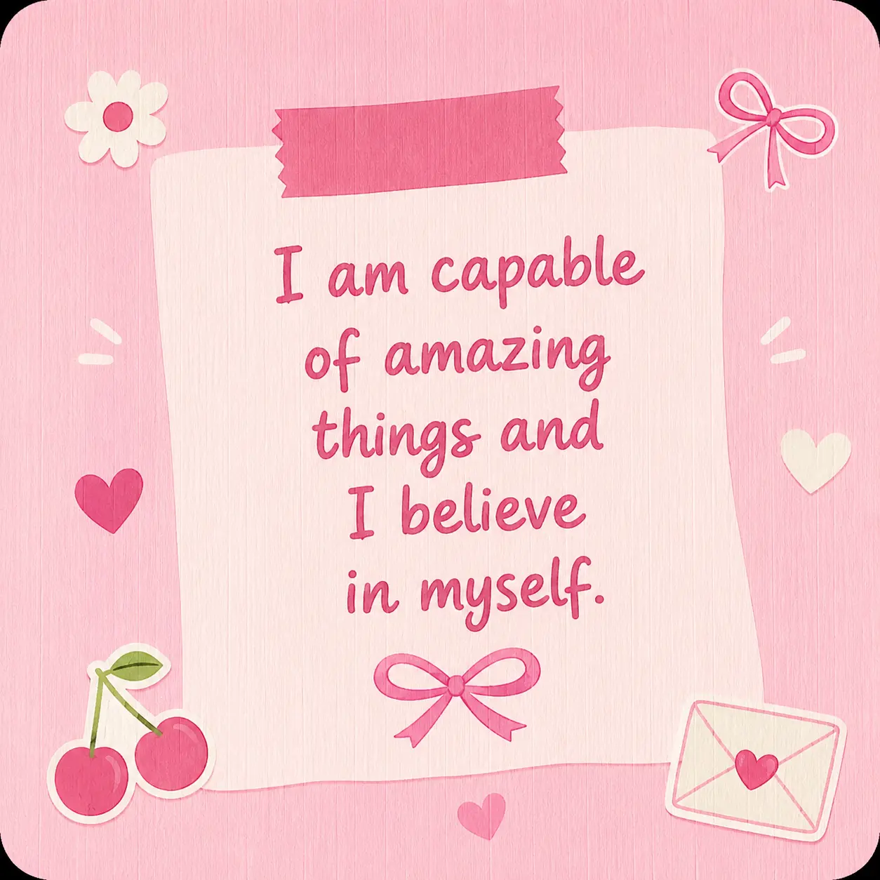 32 Free Printable Cute Self Care Affirmation Cards to Feel Uplifted 32