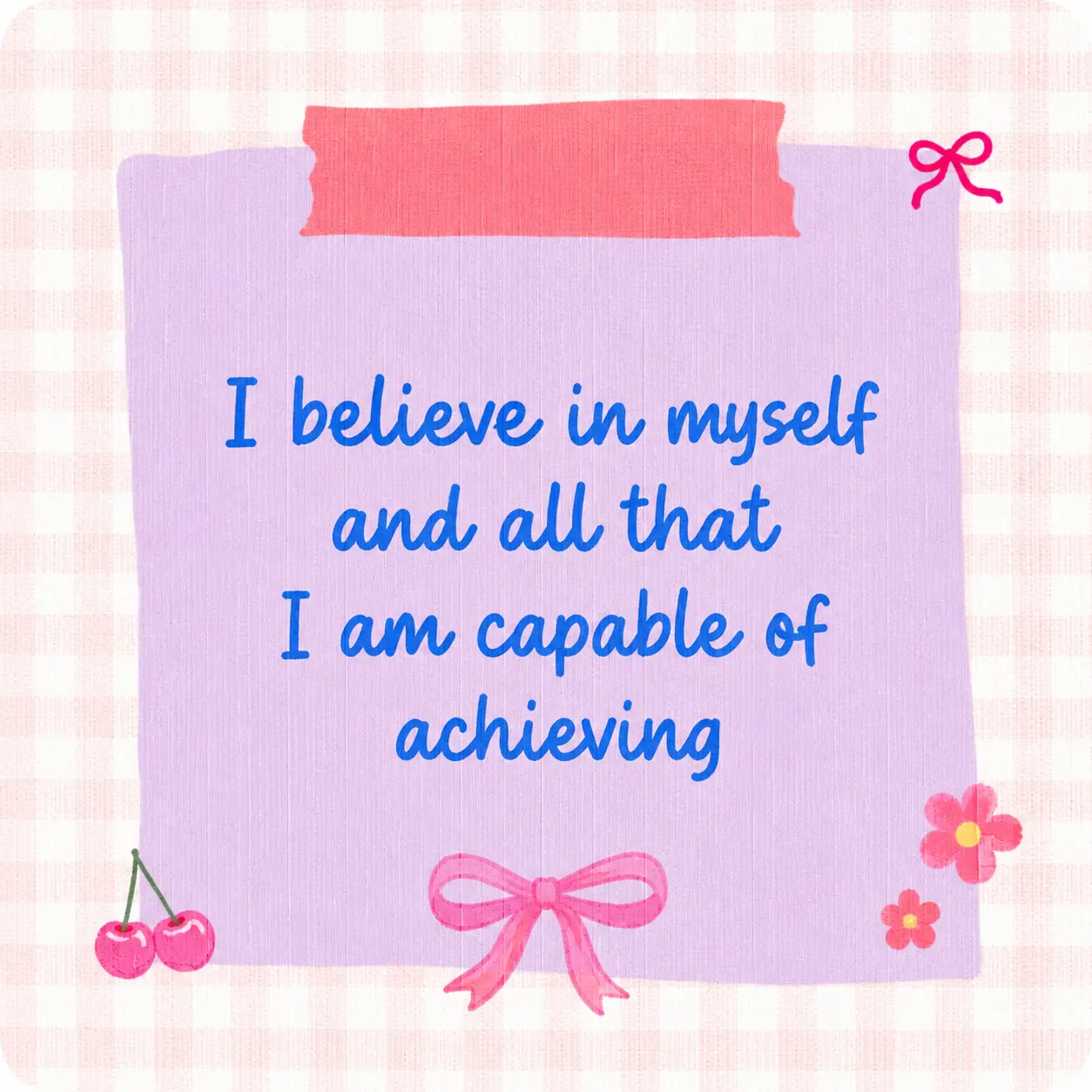 32 Free Printable Cute Self Care Affirmation Cards to Feel Uplifted 4