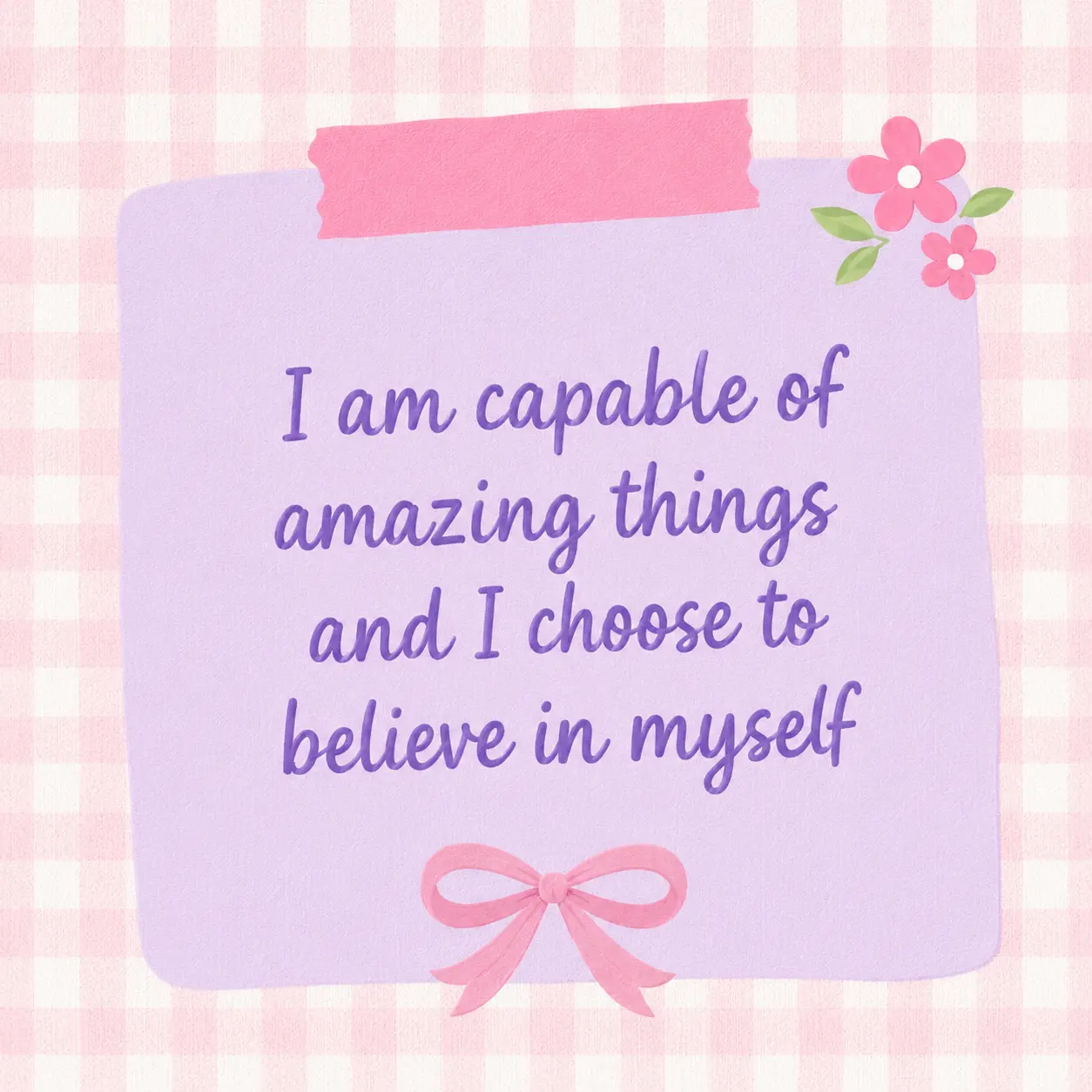 32 Free Printable Cute Self Care Affirmation Cards to Feel Uplifted 9