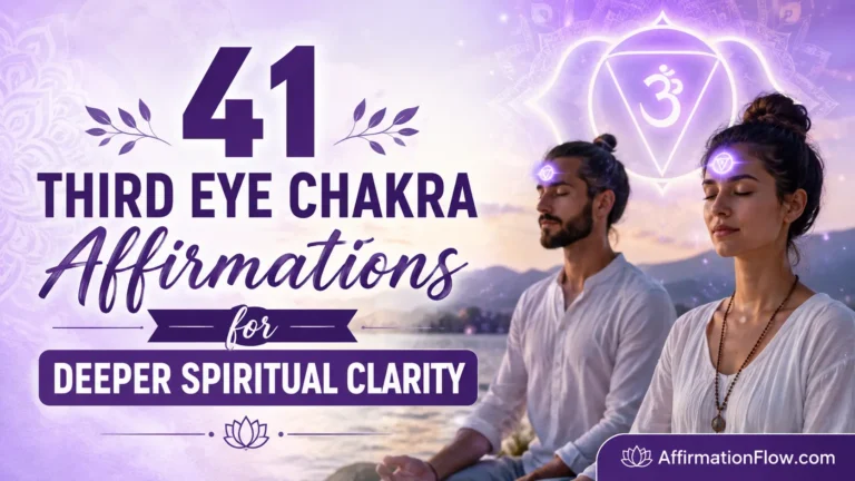 41 Third Eye Chakra Affirmations for Deeper Spiritual Clarity