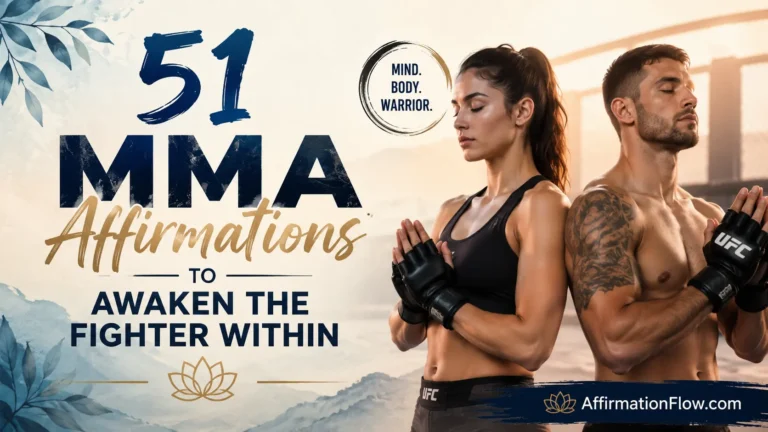51 MMA Affirmations to Awaken the Fighter Within