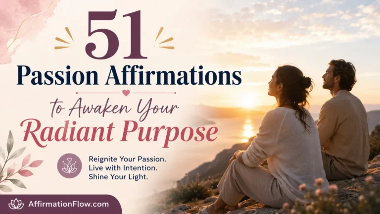 51 Passion Affirmations to Awaken Your Radiant Purpose