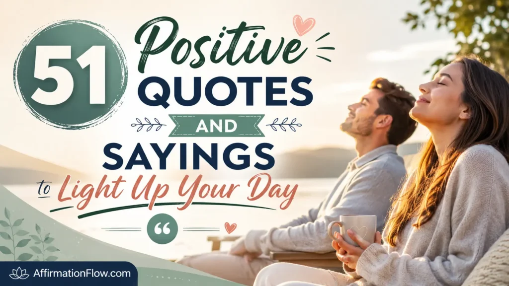 51 Positive Quotes and Sayings to Light Up Your Day