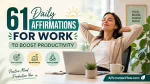 61 Daily Affirmations for Work to Boost Productivity